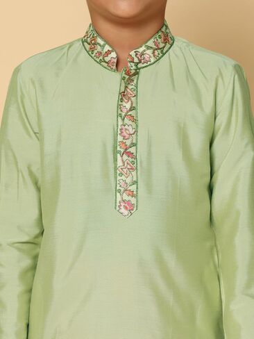 كورتا للأولاد من KISAH - مقاس عادي مع ياقة الماندرين|ملابس احتفالية هندية تقليدية in Kuwait