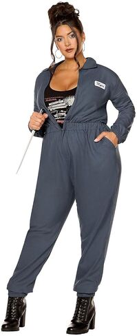 Spirit Halloween Halloween II Michael Myers Adult Jumpsuit with Crop Top in Saudi Arabia
