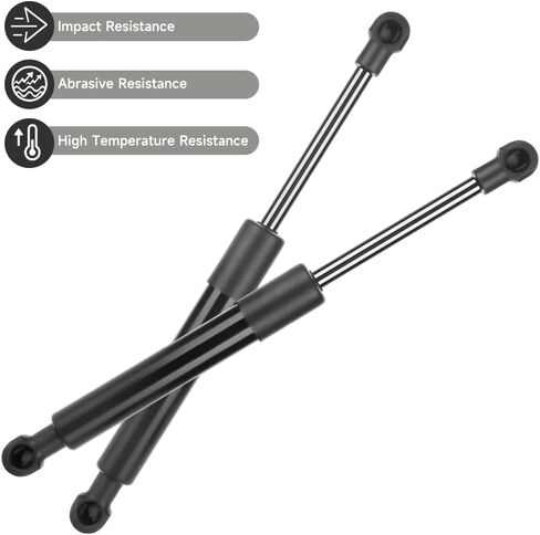 Premium 2PCS Front Hood Lift Supports Struts Gas Shocks for Volvo S60 2001-2009 / S80 1999-2006 / V70 1999-2007 | Replaces 8196382 SG406031 SG415004 in Saudi Arabia