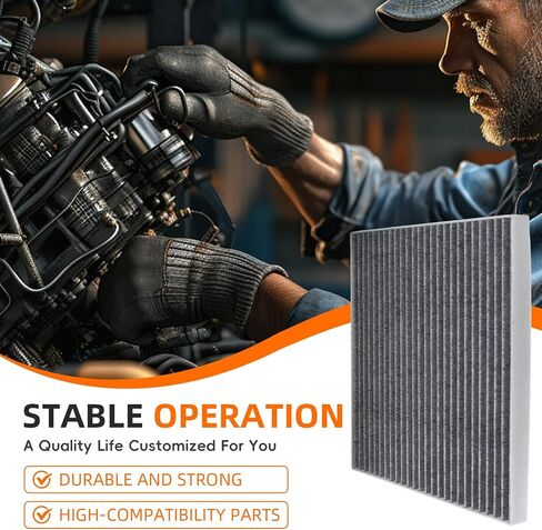 Engine Air Filter and Cabin Air Filter Replacement Compatible with Hyundai Santa Fe 2013-2018 Santa Fe XL 2013-2017, Replace 28113-2W100, 3SF79-AQ000 in Saudi Arabia