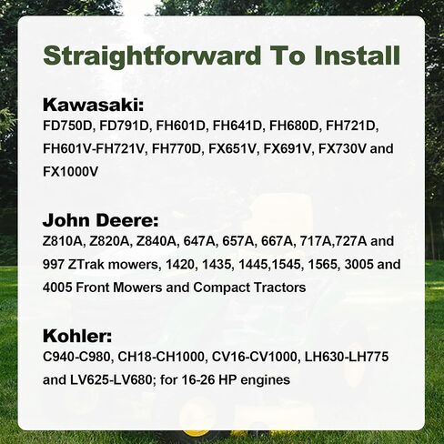 11013-7044 11013-7045 طقم ضبط فلتر الهواء 25 083 01-S لـ Kawasaki FX730V FX850V FH810V FX691V FX801V FH641V FX1000V FH680V 11013-7019 11013-7020 مع 25 050 33-S 52 050 02-S فلتر الزيت in Saudi Arabia