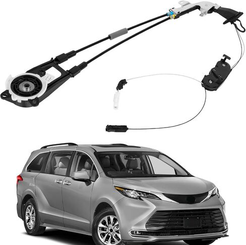 كابل باب منزلق للركاب 85015-08011 متوافق مع Toyota Sienna LE SE XLE 4 Cyl 2.7L 6 Cyl 3.5L 2011-2020، استبدال حزام الباب المنزلق الكهربائي 85015-08010 الجانب الأيمن in Kuwait