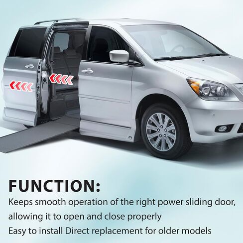 كابل باب منزلق للركاب 85015-08011 متوافق مع Toyota Sienna LE SE XLE 4 Cyl 2.7L 6 Cyl 3.5L 2011-2020، استبدال حزام الباب المنزلق الكهربائي 85015-08010 الجانب الأيمن in Kuwait