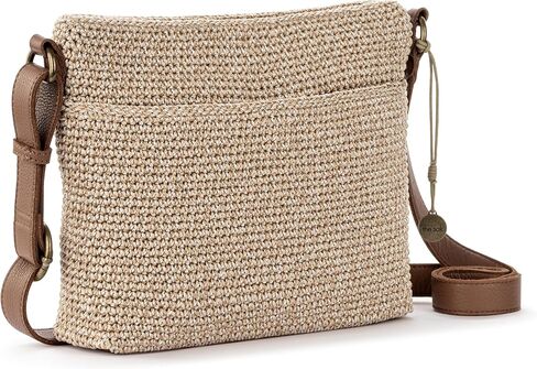 The Sak Melrose Crossbody Purse - Premium Leather Women's Handbag for Everyday & Travel - Cross Body Bag With Zipper Closure in Kuwait