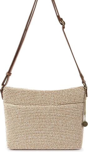 The Sak Melrose Crossbody Purse - Premium Leather Women's Handbag for Everyday & Travel - Cross Body Bag With Zipper Closure in Kuwait