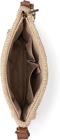 The Sak Melrose Crossbody Purse - Premium Leather Women's Handbag for Everyday & Travel - Cross Body Bag With Zipper Closure in Kuwait