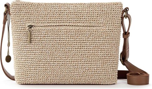 The Sak Melrose Crossbody Purse - Premium Leather Women's Handbag for Everyday & Travel - Cross Body Bag With Zipper Closure in Kuwait