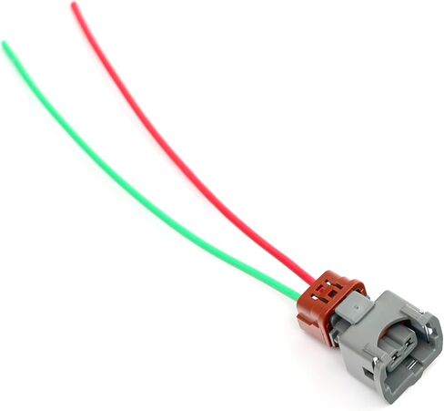 Michigan Motorsports EV1 Fuel Injector Connector Pigtail Harness | Fits 90-94 Nissan 300ZX TT/NA Z32 VG30 QTY 6 in Saudi Arabia