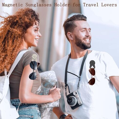 Strong Magnetic Eye Glass Holder for Clothes Eyeglass Chain Strap Solution, Travel Accessory Gifts for Mother's Day in Saudi Arabia