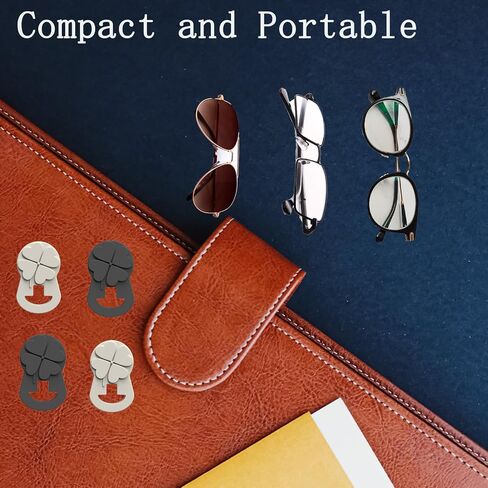 Strong Magnetic Eye Glass Holder for Clothes Eyeglass Chain Strap Solution, Travel Accessory Gifts for Mother's Day in Saudi Arabia