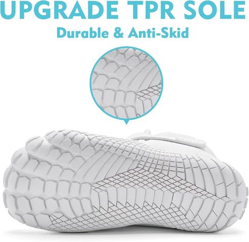 Children's Winter Warm Barefoot Shoes, Warm Non-Slip Wide-Toe Shoes, Flocking Lining, high-top Snow Boots in Kuwait