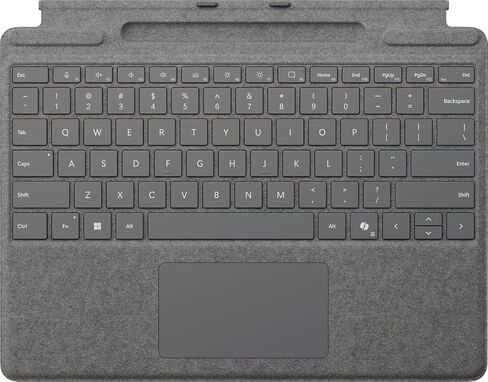 Microsoft Surface Pro Copilot+ PC Touchscreen 13" LCD Snapdragon X Plus Processor 16GB RAM 512GB SSD (11th Edition) Black & Surface Pro Keyboard (Keyboard with Pen Storage, Dune) in Saudi Arabia