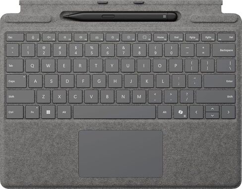 Microsoft Surface Pro Copilot+ PC Touchscreen 13" LCD Snapdragon X Plus Processor 16GB RAM 512GB SSD (11th Edition) Black & Surface Pro Keyboard (Keyboard with Pen Storage, Dune) in Saudi Arabia