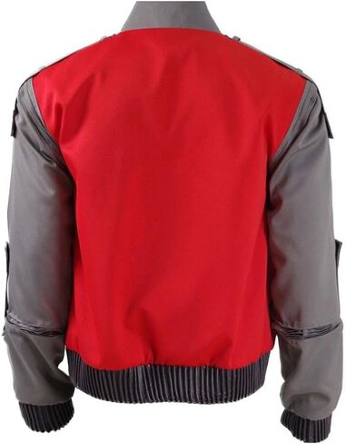 Men Costume Cosplay Adult Jacket Zipper Coat Back Future Halloween Outfits in Saudi Arabia