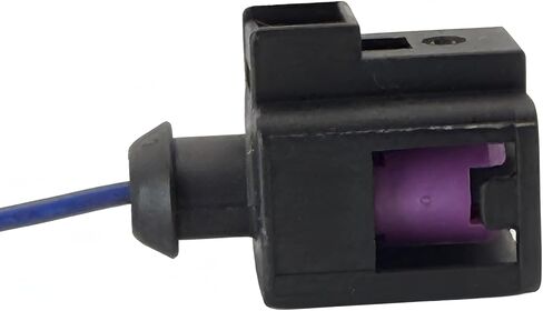 حاقن الوقود وقابس موصل ثنائي الدبوس، OE 4D0971992 / 4D0971992A، متوافق مع VW/Audi/Skoda/Seat (Jetta TDI، Golf TDI، A3، A4، A6، TT، Q7، Tiguan) in Saudi Arabia