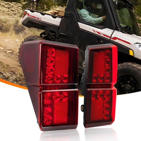 PSLER Taillights for Ranger XP 1000 Crew XP 1000 Ranger 1000 Crew 1000 2018-2024, Rear Brake Stop Lamp Taillights for Ranger 1000 Replace for OEM #2413766 and for OEM #2413767 in Saudi Arabia