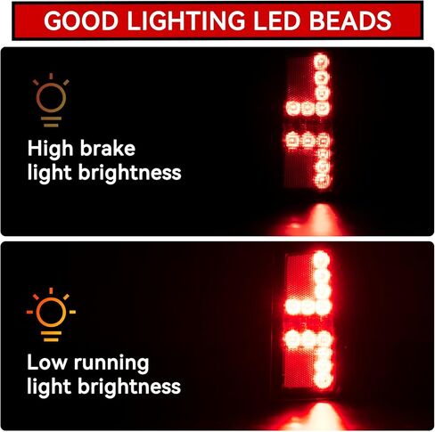 PSLER Taillights for Ranger XP 1000 Crew XP 1000 Ranger 1000 Crew 1000 2018-2024, Rear Brake Stop Lamp Taillights for Ranger 1000 Replace for OEM #2413766 and for OEM #2413767 in Saudi Arabia