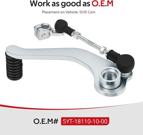 JAVIK Gear Shifter Shift Lever Pedal & Shift Link Linkage for Yamaha Raptor 350 YFM350 2004-2013 O.E.M# 5YT-18110-10-00 in Saudi Arabia