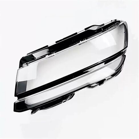 متوافق مع VW Tiguan L 2017 2018 2019 2020 سيارة الجبهة رئيس ضوء مصباح شفاف عاكس الضوء العلوي قذيفة غطاء عدسة قناع (1 قطعة الجانب الأيسر) in Kuwait