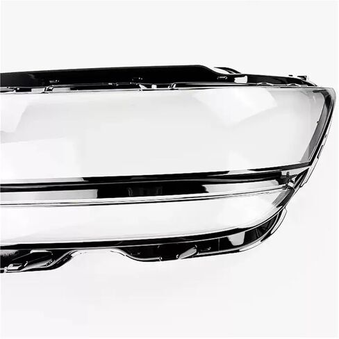 متوافق مع VW Tiguan L 2017 2018 2019 2020 سيارة الجبهة رئيس ضوء مصباح شفاف عاكس الضوء العلوي قذيفة غطاء عدسة قناع (1 قطعة الجانب الأيسر) in Kuwait