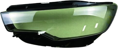 متوافق مع A6 A6L C7 2012 2013 2014 2015 كشافات الإسكان غطاء قناع شفاف المصباح قذيفة شبكي استبدال العدسة الأصلية (يمين) in Saudi Arabia
