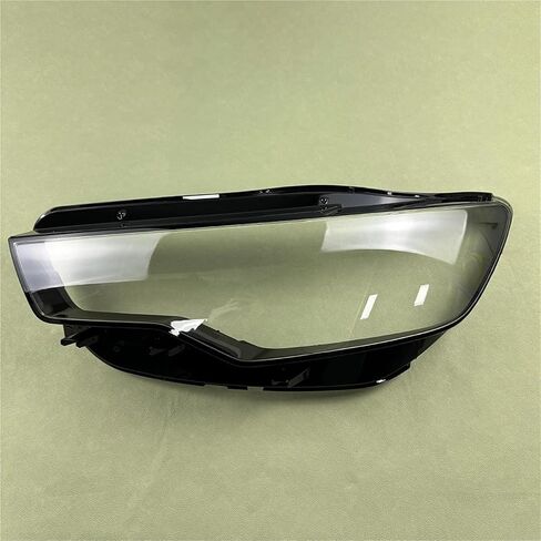 متوافق مع A6 A6L C7 2012 2013 2014 2015 كشافات الإسكان غطاء قناع شفاف المصباح قذيفة شبكي استبدال العدسة الأصلية (يمين) in Saudi Arabia