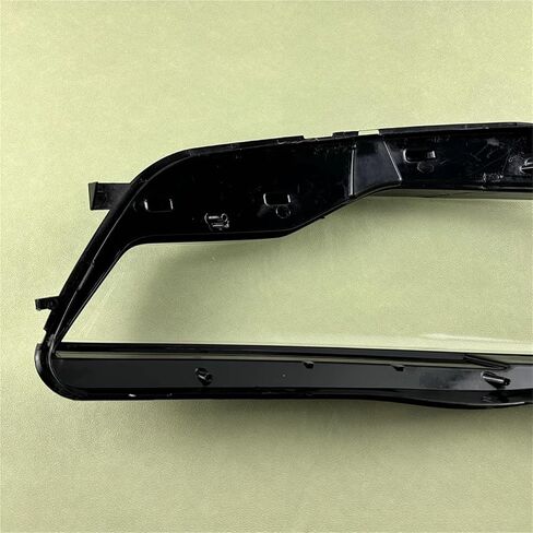 متوافق مع A6 A6L C7 2012 2013 2014 2015 كشافات الإسكان غطاء قناع شفاف المصباح قذيفة شبكي استبدال العدسة الأصلية (يمين) in Saudi Arabia
