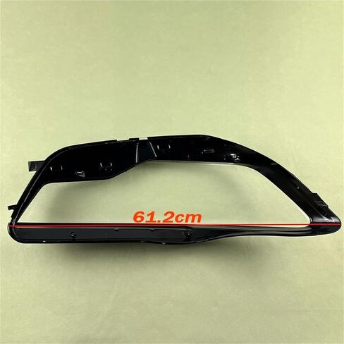 متوافق مع A6 A6L C7 2012 2013 2014 2015 كشافات الإسكان غطاء قناع شفاف المصباح قذيفة شبكي استبدال العدسة الأصلية (يمين) in Saudi Arabia