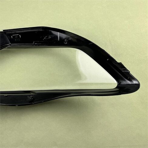 متوافق مع A6 A6L C7 2012 2013 2014 2015 كشافات الإسكان غطاء قناع شفاف المصباح قذيفة شبكي استبدال العدسة الأصلية (يمين) in Saudi Arabia