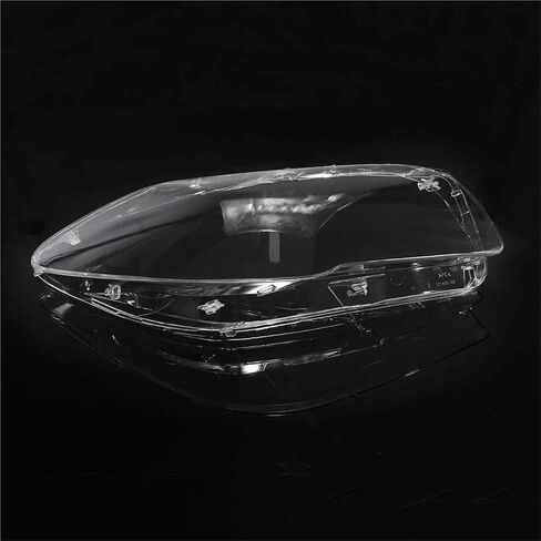 سيارة الجبهة عدسة المصباح الأمامي غطاء متوافق ل BMW 5-Series F10 F18 520 523 525 535 530 2010-2017 1 زوج كشافات غطاء واضح قذيفة in Saudi Arabia