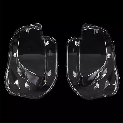 غطاء عدسة المصباح الأمامي واضح متوافق مع جيب شيروكي 2014 2015 2016 2017 2018 واضح عاكس الضوء اليسار اليمين السفلي أضواء السيارة الأمامية قذيفة in Kuwait