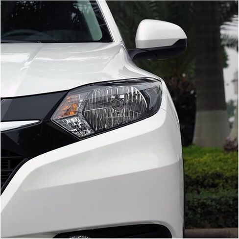 غطاء عدسة المصباح الأمامي عاكس الضوء شفاف متوافق مع Honda Vezel 2015 2016 2017 2018 غطاء أمامي للسيارة غطاء بلاستيكي يسار يمين (نمط A Piar) in Saudi Arabia