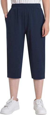 Women's Petite Capris Petite Length with Pockets 2 Pack in Saudi Arabia