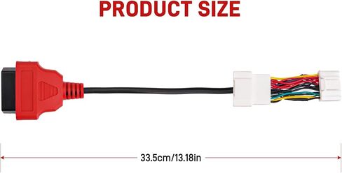 TCAN003 Splitter Diagnostic Cable for Tesla Model 3, Y, S, X, OBD2 Connector Work Scanner MaxiSys Ultra Elite II PRO MS909,20 Pin + 12 Pin to 16 Pin OBDII Adapter in Kuwait