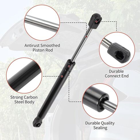 ACROPIX Rear Hatch Lift Supports Gas Struts Gas Spring Fit for Ford Fusion 2010-2012 Black AN7Z54406A10A - Pack of 2 in Saudi Arabia