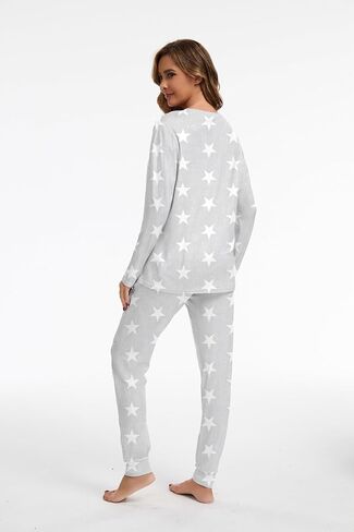 Christmas Pajamas Womens 2 Peice Pjs Sets for Women Two Piece Outfits Jogging Tracksuit Sets Black S in Kuwait