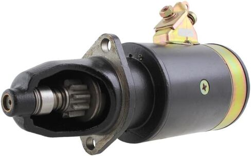 جديد ممتاز أمريكي الصنع 6V Hi Torque Starter مع مفتاح القدم متوافق مع الجرارات الزراعية الدولية 100 130 140 140HC 200 230 240 ABC 1939-1964 Case 220 230 55-57 يستبدل 355794R91 355794R92 in Saudi Arabia