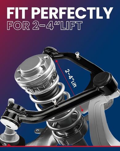 KAX 2-4inch Front Upper Control Arms Replacement for Ranger 2019-2023,2-4“Suspension Kit in Saudi Arabia