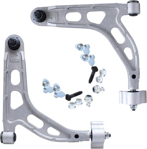 محور ديترويت - 2 ذراع تحكم علوي خلفي لـ 2002-2005 Ford Explorer Aviator Mercury Mountaineer 2003 2004 [4 أبواب]، زوج من أذرع التحكم العلوية من جانب السائق والراكب مع استبدال مجموعة مفاصل الكرة in Saudi Arabia
