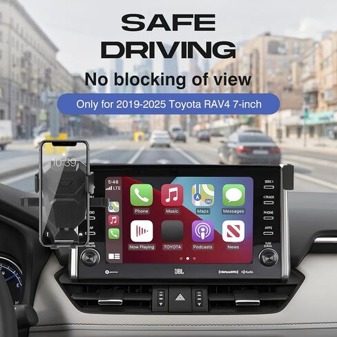 حامل هاتف السيارة لعام 2023-2025 ملحقات Honda CR-V ، حامل هاتف GPS CR-V القابل للتعديل لشاشة 9 بوصات ، حامل فائق التهوية المستقرة اليدوية. in Kuwait