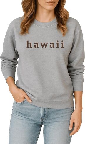Hawaii Sweatshirt | Hawaii Crewneck Pullover | Unisex State Shirt | Retro Fleece Gift in Saudi Arabia