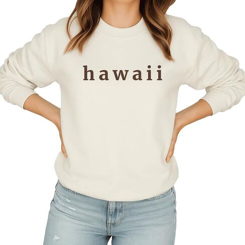 Hawaii Sweatshirt | Hawaii Crewneck Pullover | Unisex State Shirt | Retro Fleece Gift in Saudi Arabia