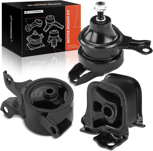 A-Premium 3PCS Engine Motor Mount and Transmission Mount Kit Compatible with Honda Accord 1998 1999 2000 2001 2002, 2.3L, Manual Transmission Only, Replace# 50840S84305, 50840S84A80 in Saudi Arabia