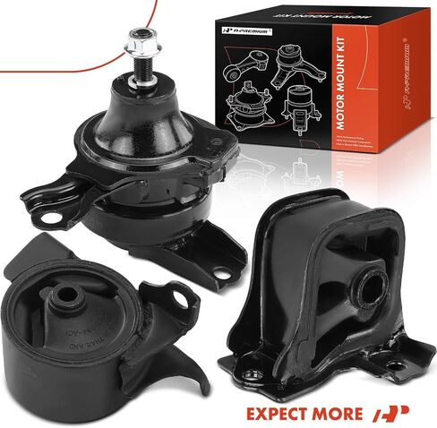 A-Premium 3PCS Engine Motor Mount and Transmission Mount Kit Compatible with Honda Accord 1998 1999 2000 2001 2002, 2.3L, Manual Transmission Only, Replace# 50840S84305, 50840S84A80 in Saudi Arabia