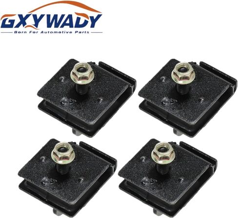 مجموعة المثبط المطاطي للمحرك السفلي والعلوي من GXYWADY بديلة لـ Yamaha Rhino 660 YXR660 2004-2007 Grizzly 660 YFM660 2002-2008 حزمة من 4 قطع in Saudi Arabia