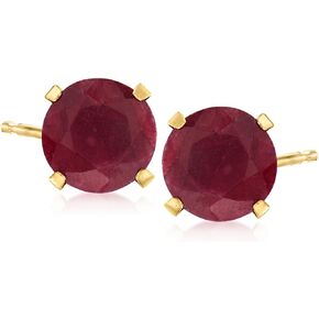 Ross-Simons Gemstone Martini Stud Earrings in 14kt Yellow Gold in Saudi Arabia