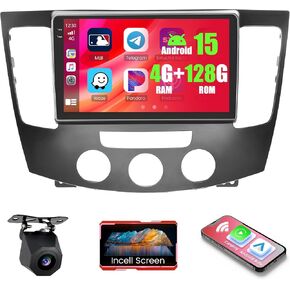 Android Car Stereo for Hyundai Sonata NF 2009-2010 with 9 Inch Touch Screen Wireless CarPlay Android Auto Bluetooth 2GB+64GB EQ 26UI Split Screen AHD Rear Camera in Kuwait