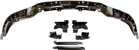 Garage-Pro Front Bumper Compatible with GMC SIERRA 2003-2007 Chrome with Fog Light Hole with Bracket Old Body Style in Saudi Arabia