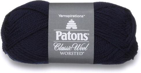 Patons Classic Wool Yarn, 3.5oz, Gauge 4 Medium, 100% Wool Pumpkin - For Crochet, Knitting & Crafting in Kuwait
