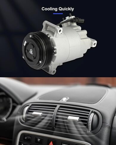 ECCPP AC Compressor Fast Cooling 2013-2016 Fit for Buick Verano 2.0L 2.4L Air Conditioning Compressor in Saudi Arabia